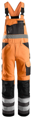 0113  High-Vis Bib & Brace Trousers Class 2
