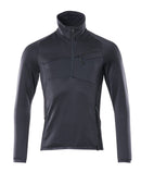 18003-316-91010 Fleece jumper with half zip