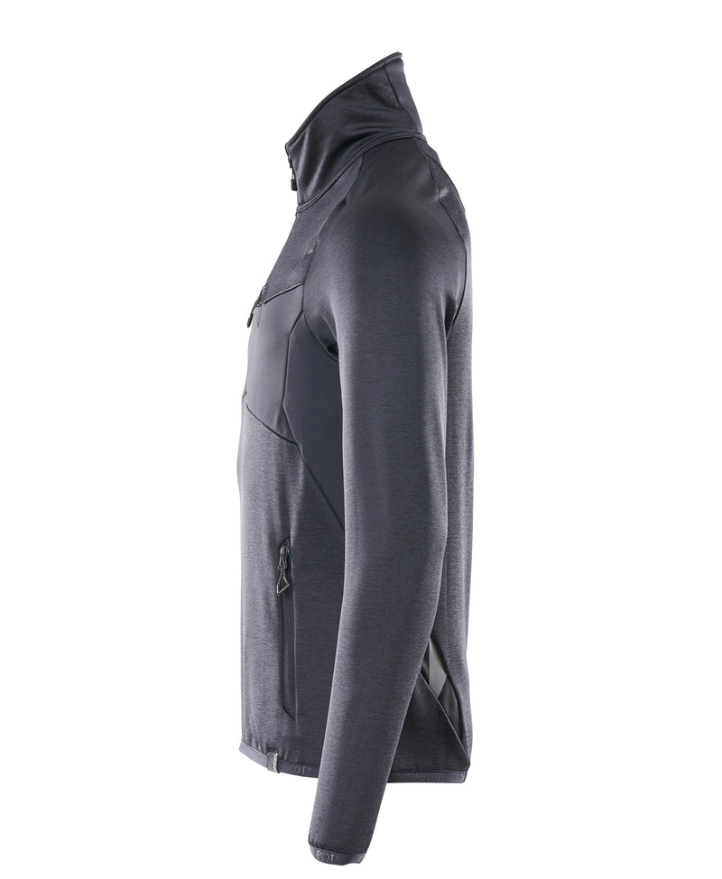 18003-316-91010 Fleece jumper with half zip