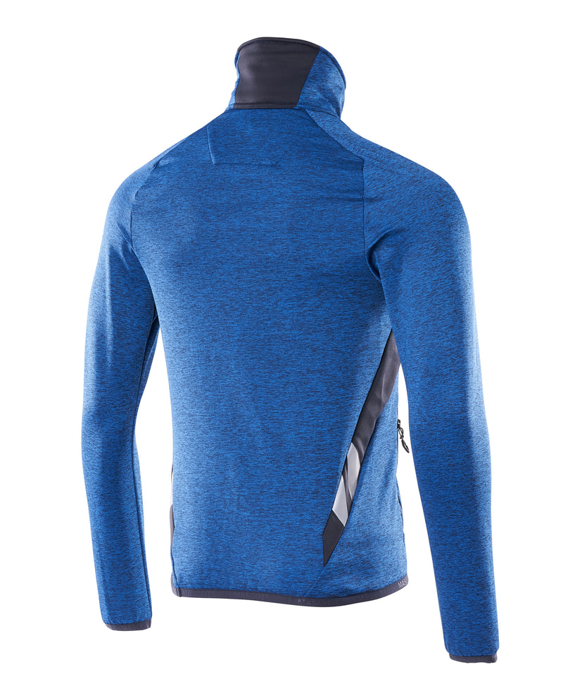 18003-316-91010 Fleece jumper with half zip