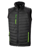 Black Compass Padded Softshell Gilet R238X - Del Workwear