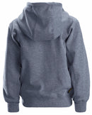 7508 Junior Logo Full Zip Hoodie - Del Workwear