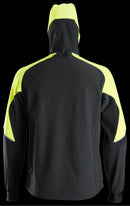 8025 FlexiWork, Neon Full Zip Hoodie - Del Workwear