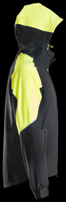 8025 FlexiWork, Neon Full Zip Hoodie - Del Workwear