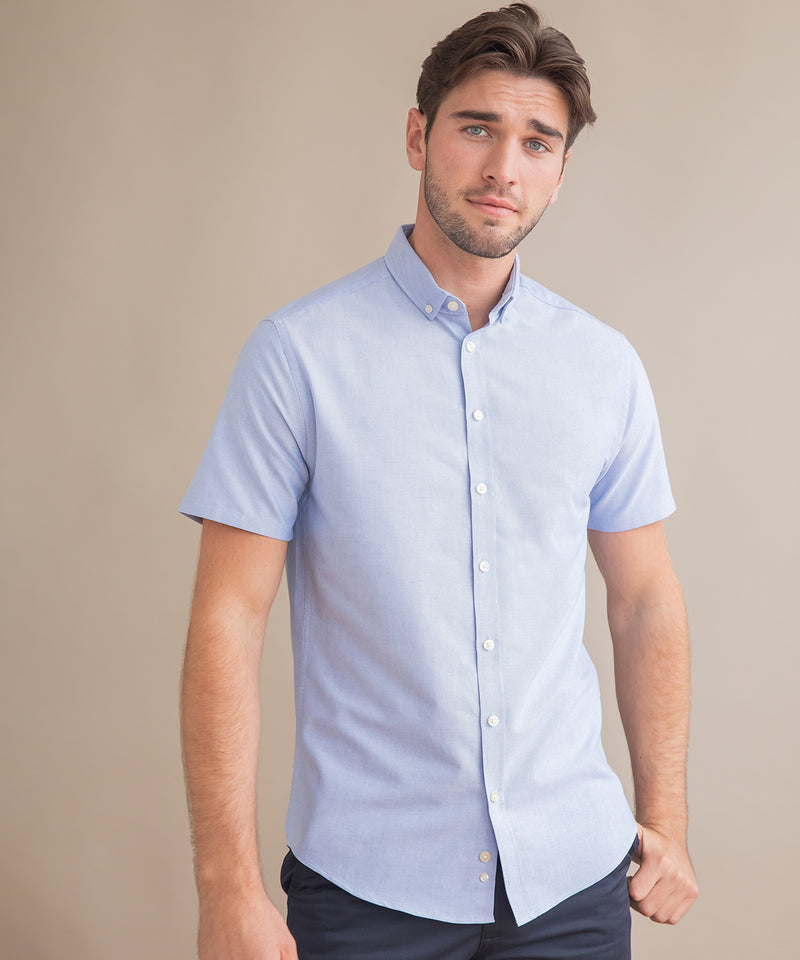 Modern Short Sleeve Oxford Shirt HB517 - Del Workwear