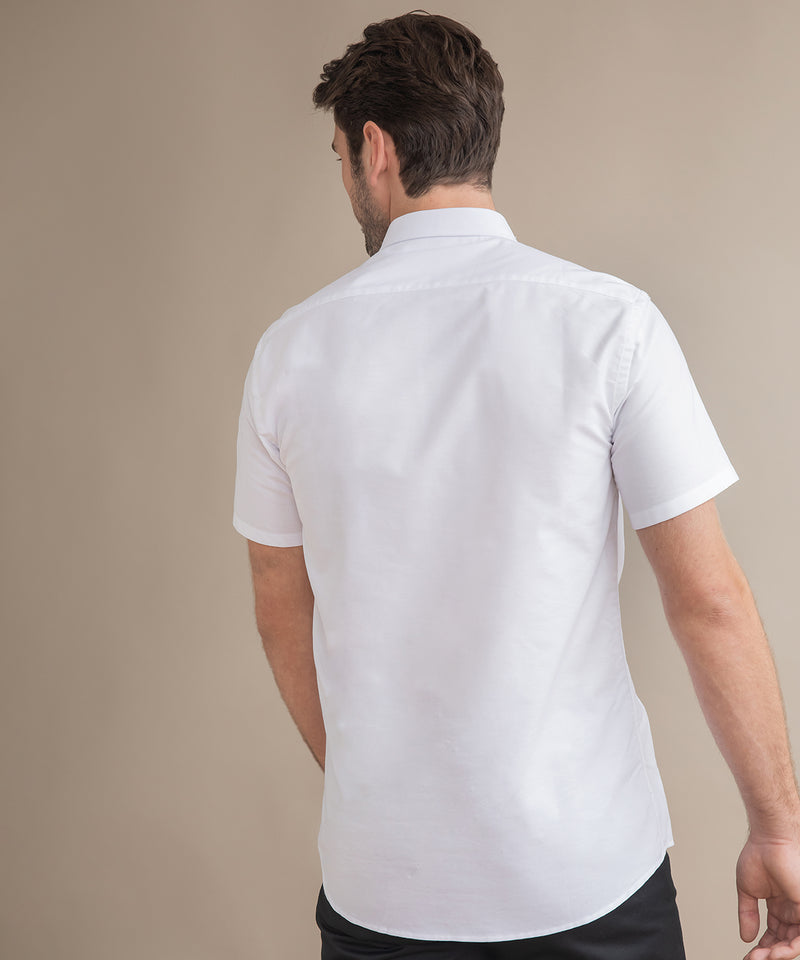 Modern Short Sleeve Oxford Shirt HB517 - Del Workwear