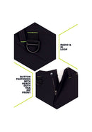 Flex Workwear Trouser Two-tone Item Code: SFTBLGY