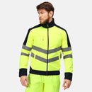 Hi-Vis Pro 3 Layer Softshell TRA625 - Del Workwear