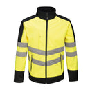 Hi-Vis Pro 3 Layer Softshell TRA625 - Del Workwear
