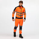 Hi-Vis Pro 3 Layer Softshell TRA625 - Del Workwear