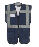 Yoko Multifunctional executive hi-vis waistcoat / Solid