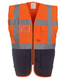 Yoko Multifunctional executive hi-vis waistcoat / Two-Tone