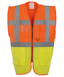 Yoko Multifunctional executive hi-vis waistcoat / Two-Tone
