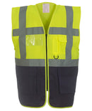 Yoko Multifunctional executive hi-vis waistcoat / Two-Tone